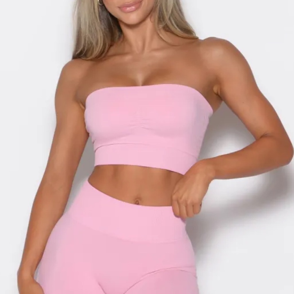 Pink Seamless Bandeau